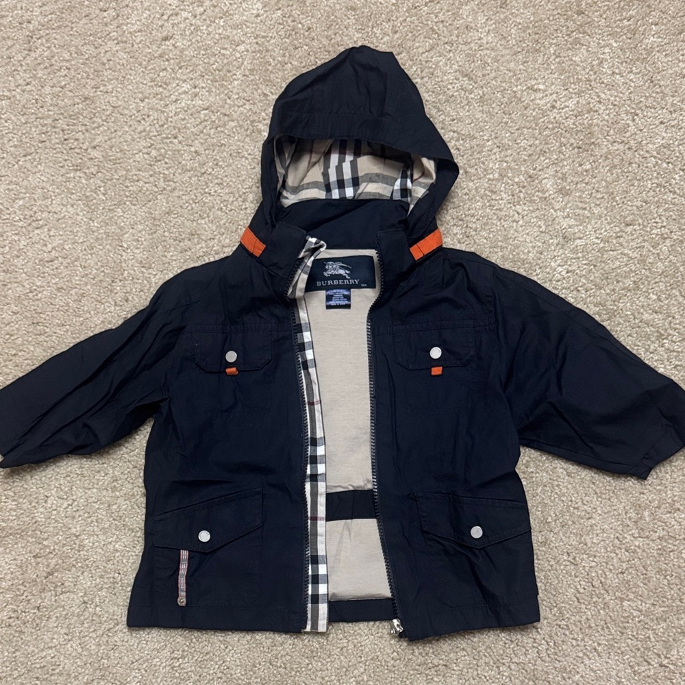 Authentic Burberry Kids  Raincoat - excellent condition